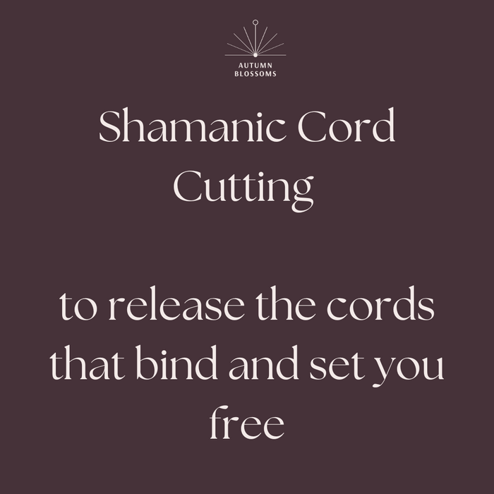 Cord Cutting Shamanic Journey Audio and PDF